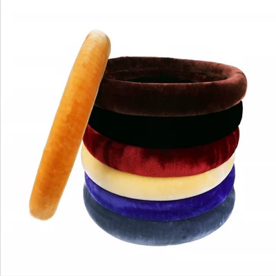 Wool pad, three-piece warm seat cushion New - steering-wheel-cover-note-color
