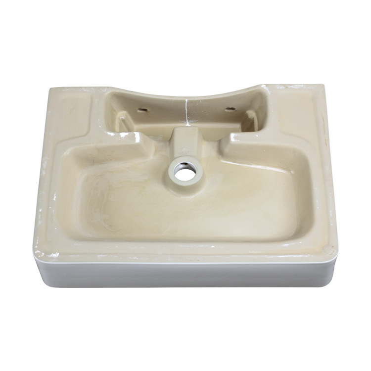 Arte cuadrado cuenca Mesa cuenca Cuenca Superior lavabo cerámica proporcionar ingeniería fabricante image 4