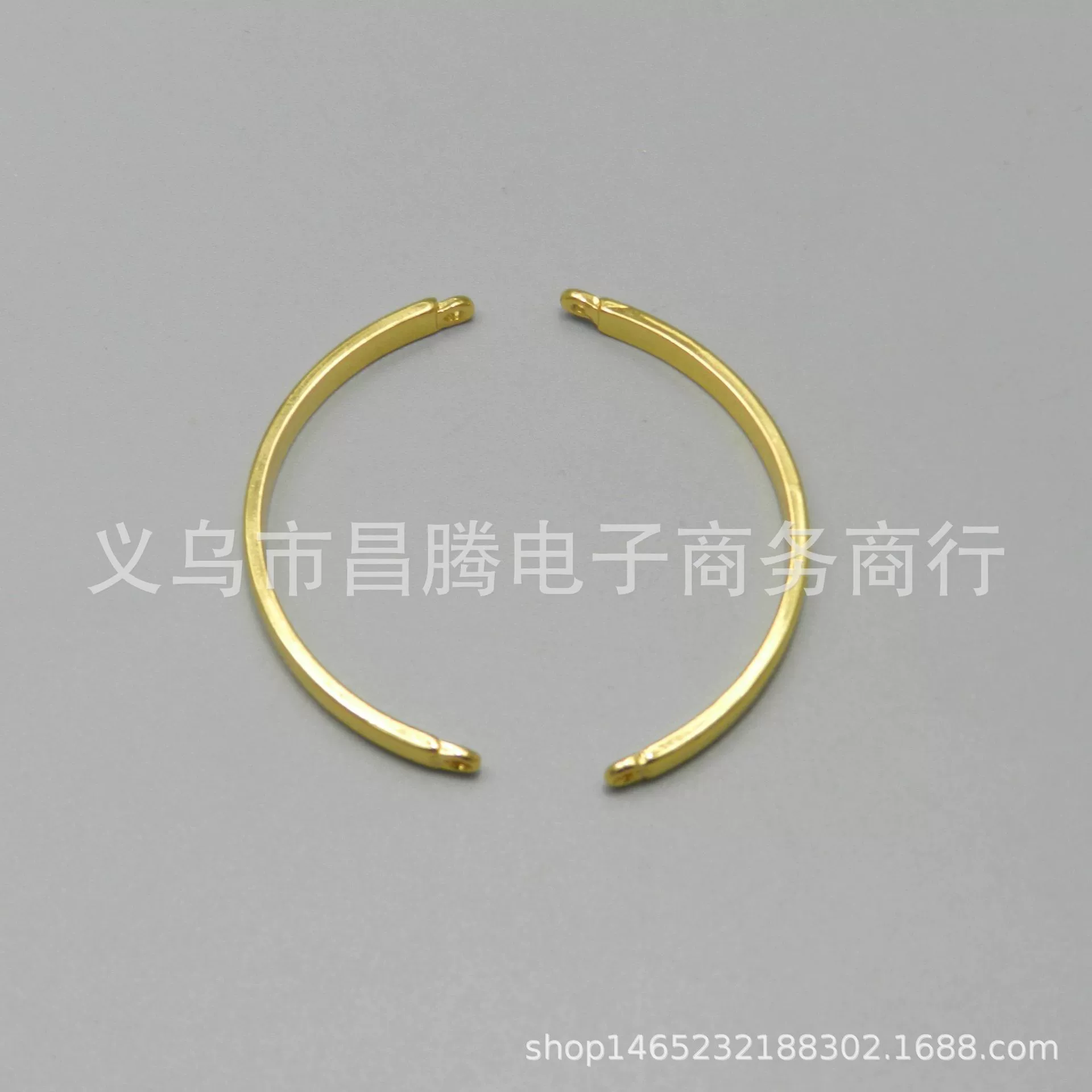 Сохраняющий цвет полукруглый локоть браслет соединительный материал кулон ожерелье шатун DIY ювелирные аксессуары материал ручной работы