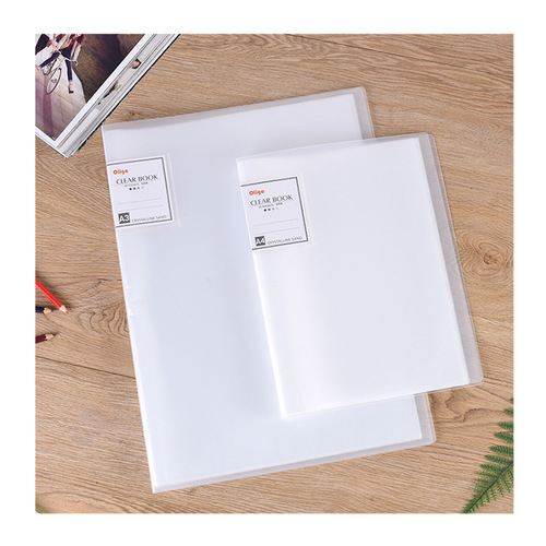 A2A3 clip test paper clip student folder multi-layer high school test paper information book transparent insert classification organization