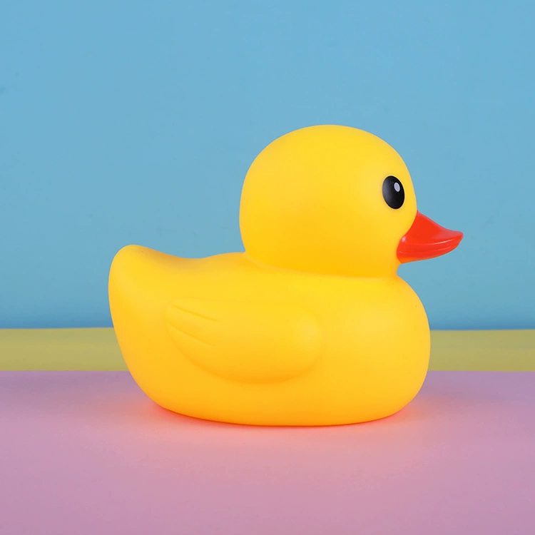 Желтая резиновая (пластиковая) утка B.Duck, игрушка, детский гигиенический товар для купания и игр в воде, издает звуки, анти-стресс