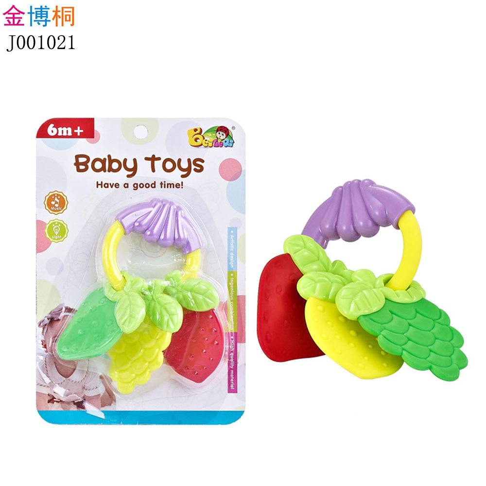 Juguete mordedor para bebés, en forma de animal, para estimulación sensorial