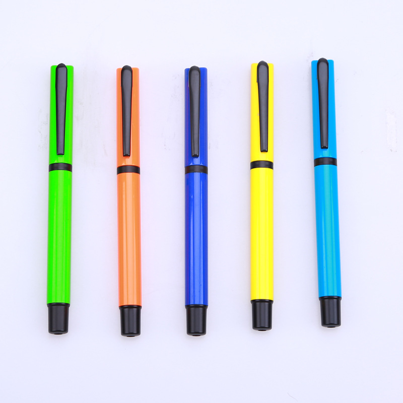 Nueva gran capacidad de alta gama firma pluma gel bala 0,5mm logotipo personalizable información de la empresa ventas directas