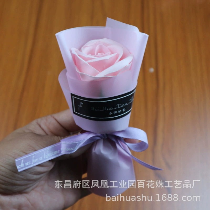FLOWERS GIRL Маленькое мыло в форме цветка, подарочная коробка, набор, оптовый
