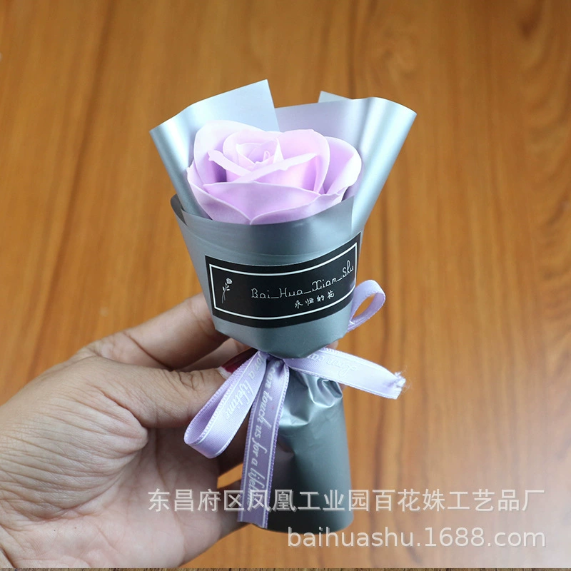 FLOWERS GIRL Маленькое мыло в форме цветка, подарочная коробка, набор, оптовый