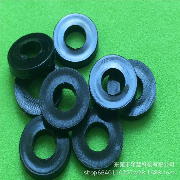 厂家直销 12.5*6.5*1.5尼龙垫圈 螺丝绝缘塑料垫片 M6耐磨PA平垫