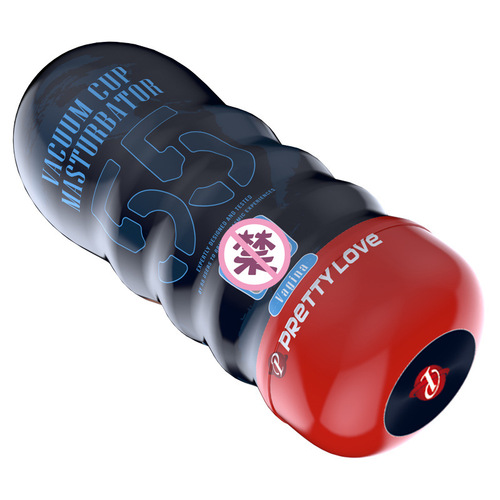 Patila 3D clip-on aircraft cup grooved hand-held physical exercise air masturbation cup Baile T58