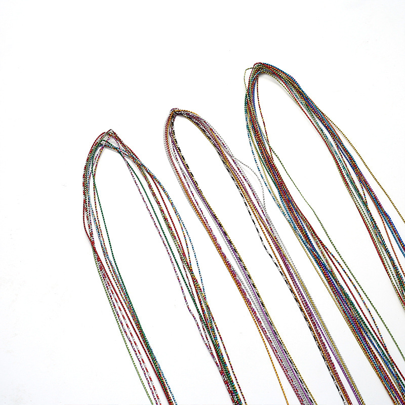 [Aiqi] elegante estilo de color cuerda trenzada pelo artefacto colorido trenza cuerda de pelo trenza cuerda de color tocado Internet celebridad h381