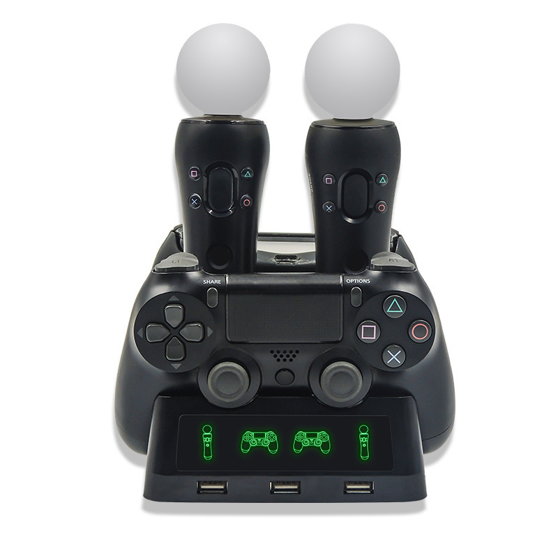 PS4 handle charger PS4 PS VR/MOVE4 gamepad charger in 1 multi-function charging base