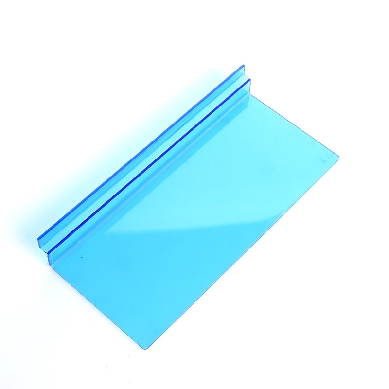 Exhibidor transparente de zapatos para tienda y pared ranurada