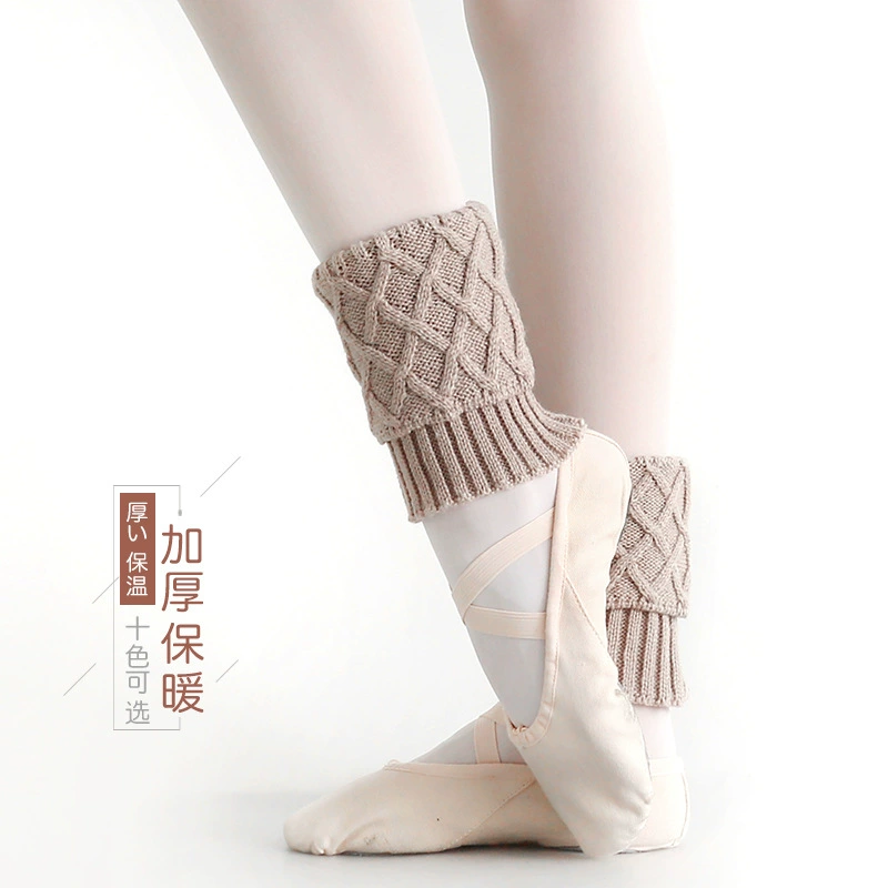 Танцевальная песня взрослые танцевальные носки для защиты ног набор женские осенне-зимние танцевальные тренировки защита лодыжки балетное защитное снаряжение