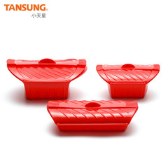 Kitchen gadgets creative silicone fish steaming bowl silicone steamer microwave oven silicone steaming box with lid wholesale