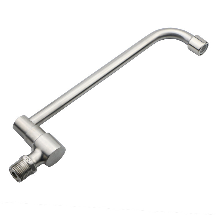 Kitchen Stove Special Tap 304 Stainless Steel Rotatable Swing Restaurant Chef Commercial Semi-automatic