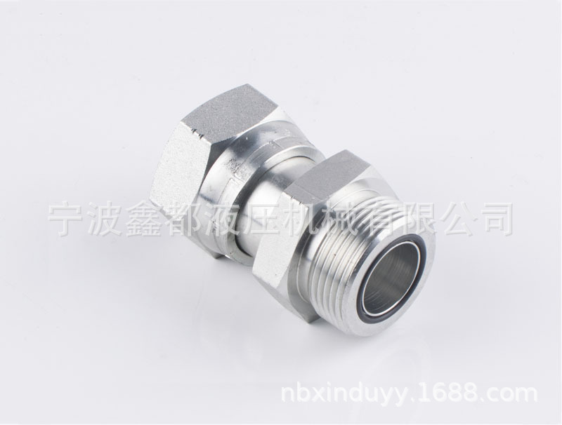 美制SAE外螺纹带O形圈ISO 11926-2/ORFS内螺纹直通过渡接头 2OF