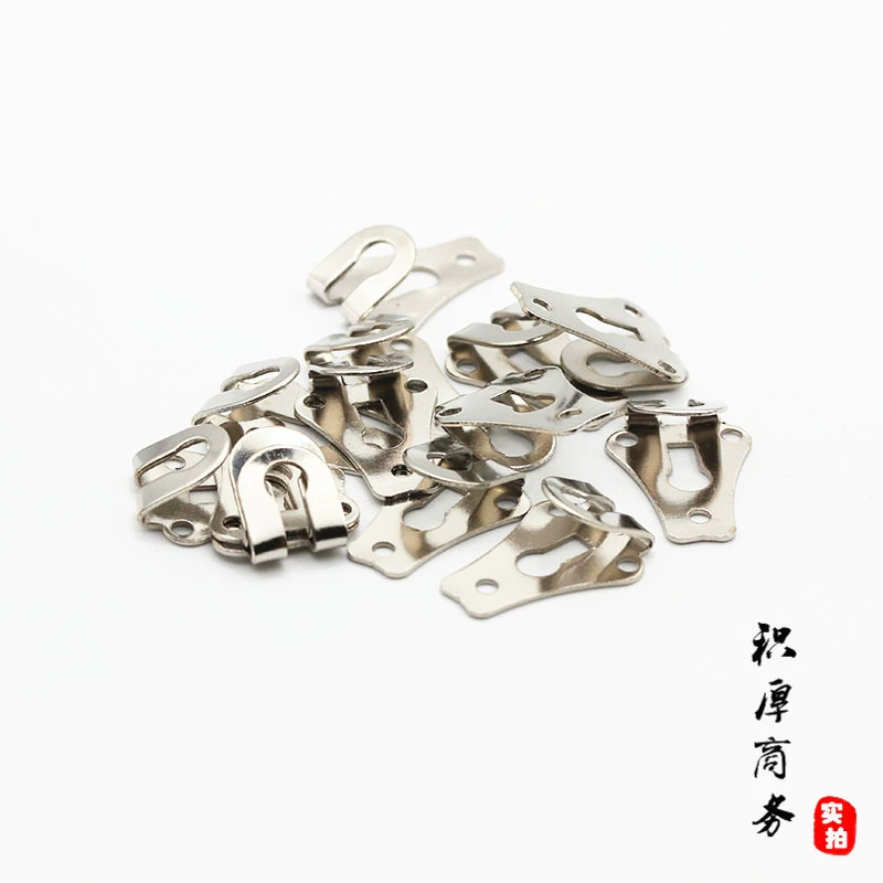 Металл костюм брюки крюк воротник крюк юбка крюк кнопки ручной сшитые брюки крюк Серебро