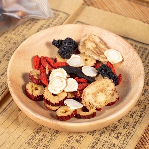 Takimidang Ginseng and Polygonatum Five Treasures Tea Wolfberry Tea Mulberry Tea Men's Tea Combination Herbal Tea Boxed Support Dropshipping