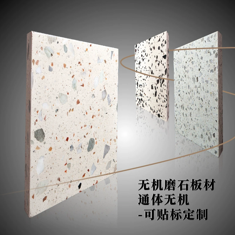 Готовые к установке неорганические терраццо-панели, образцы напольной плитки, доступны для торговых центров и школ, напрямую от производителя.