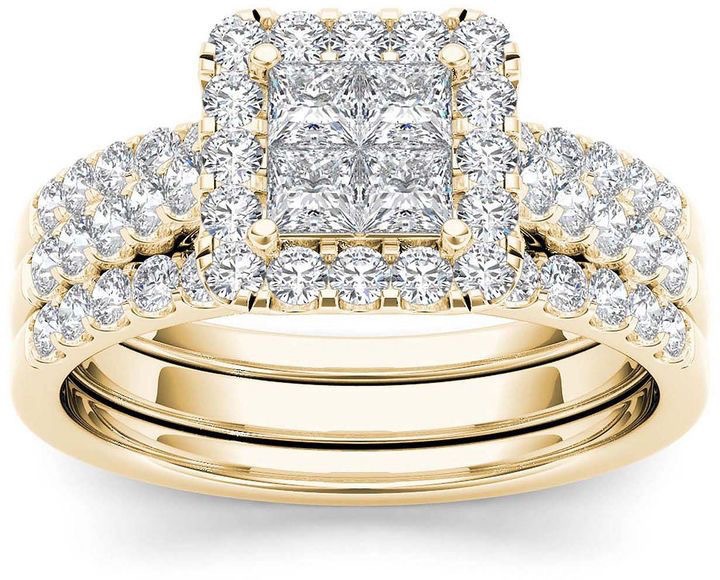 Sanjie Amazon Venta caliente europeo y americano pareja anillo chapado en oro con incrustaciones de circón anillo directo de fábrica joyería clásica