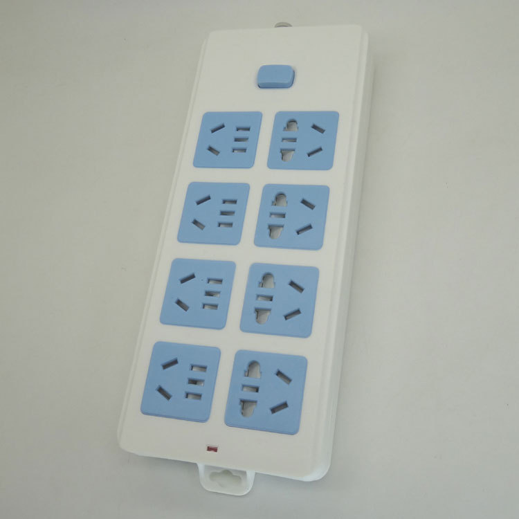 卡路易1K40无线带开关安全门40孔家用插座 3C认证2500W纯铜