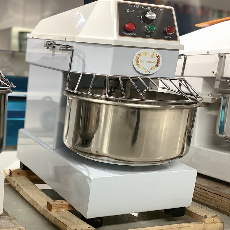 跨境货源大容量双动不锈钢和面机 定时和面开罩立停 双速搅面机