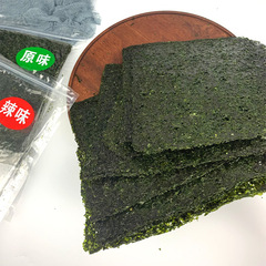 Social media snack instant seaweed leisure seasoning food large piece sushi seaweed rice bowl baked pot dish original spicy