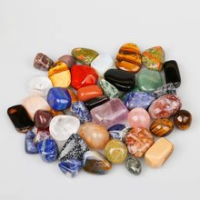 天然水晶石威士忌冰酒石碎玉石半宝石多彩色鱼缸装饰小石头