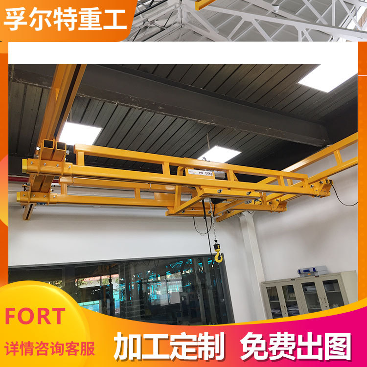 单轨吊行车KBK轨葫芦小车轨道配件厂家热销KBK起重机刚性轨道