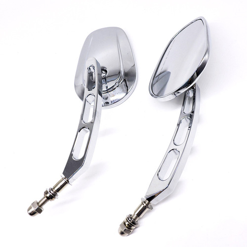 Motorcycle rearview mirror modified Harley reversing reflector all-aluminum universal personalized large mirror cross-border best-selling model
