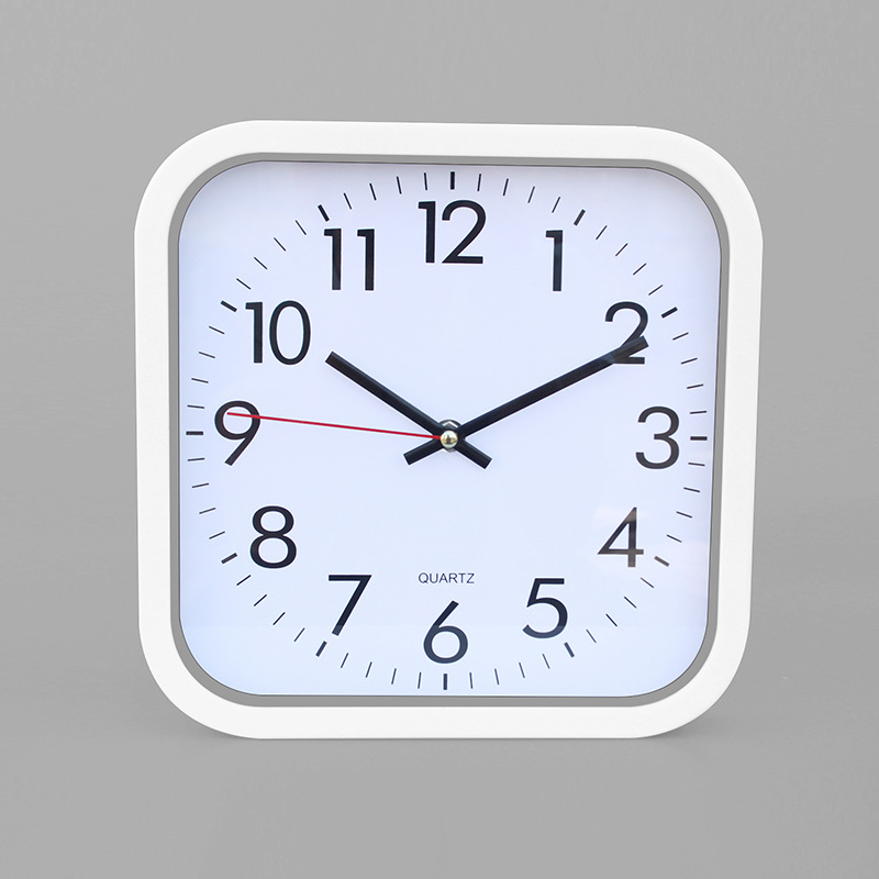 Reloj de pared de lujo moderno de 10 pulgadas - Movimiento de cuarzo silencioso con segundos continuos - Para dormitorio, sala de estar y vestíbulo - Venta transfronteriza