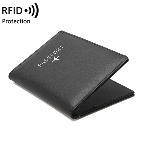 Cross-border RFID anti-theft passport holder, multi-functional document bag for men and women, overseas travel wallet, flight ticket holder