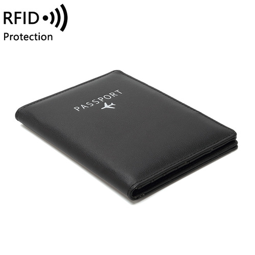 Cross-border RFID anti-theft passport holder, multi-functional document bag for men and women, overseas travel wallet, flight ticket holder