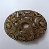 Antique jewelry jade, double-sided carved pendant, wholesale