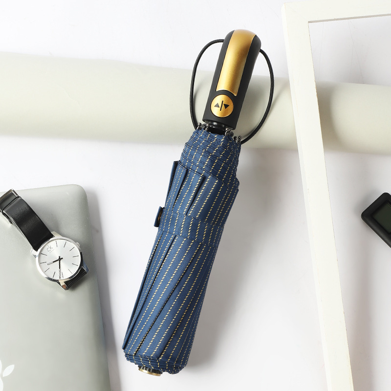 Golden stripe 10K automatic-Tibetan green