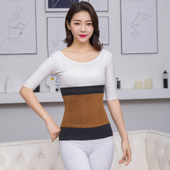 360-degree all-wool padded waist warmer, thick and warm winter belly waist protector for men and women, waist cold prevention and stomach warming
