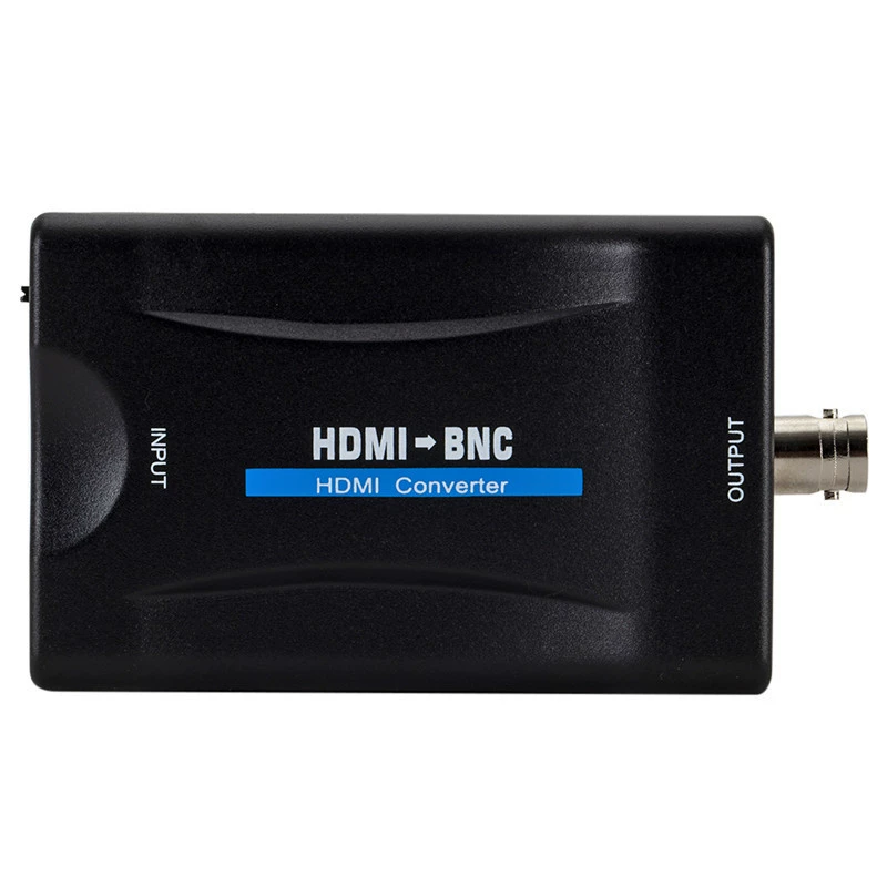 Преобразователь HDMI в BNC, видеоконвертер HDMI→BNC, совместимы PAL/NTSC, две формы вывода