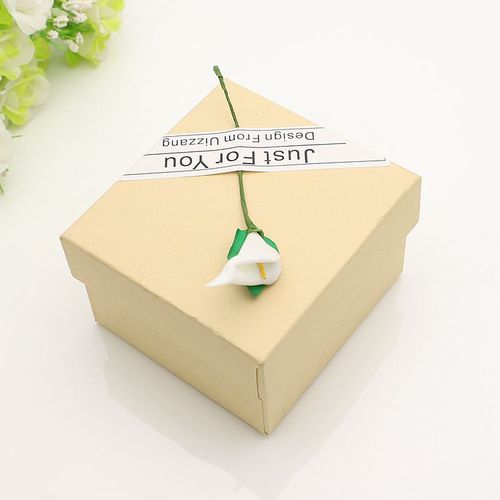 [Wholesale] 2 colors - red and black gift box, exquisite and affordable solid color watch box, square watch box, box