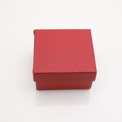 [Wholesale] 2 colors - red and black gift box, exquisite and affordable solid color watch box, square watch box, box