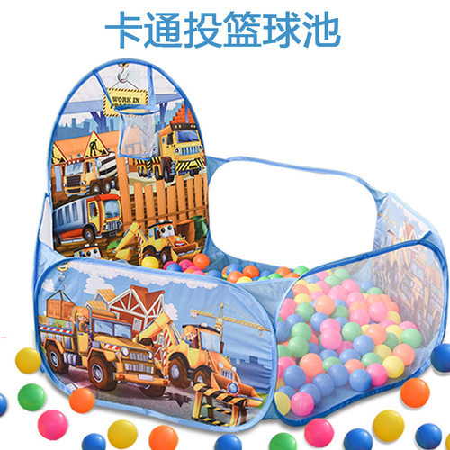 Direct Selling Wholesale Children's Tent Pop Ball Pool Ocean Ball Pool Game House Early Education Ball Pool