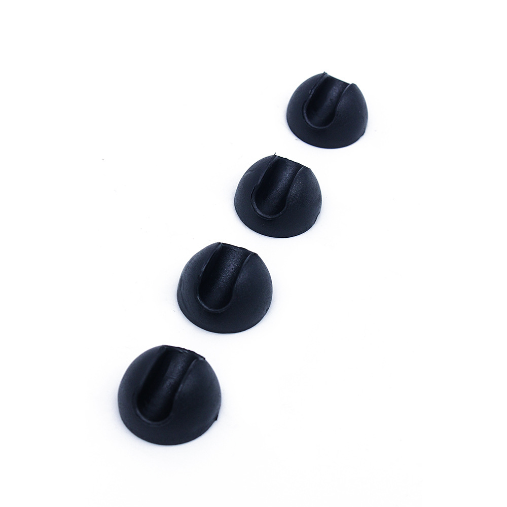 Antideslizante de silicona horquilla pie Mesa pie almohadilla silla pie almohadilla protectora muebles pie almohadilla de goma