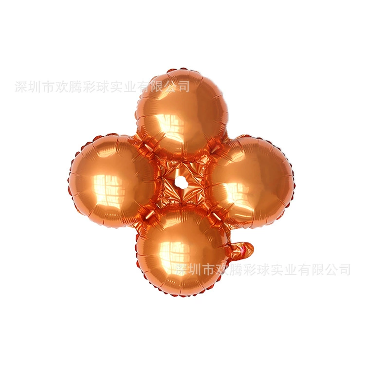Round balloon, decorations, layout