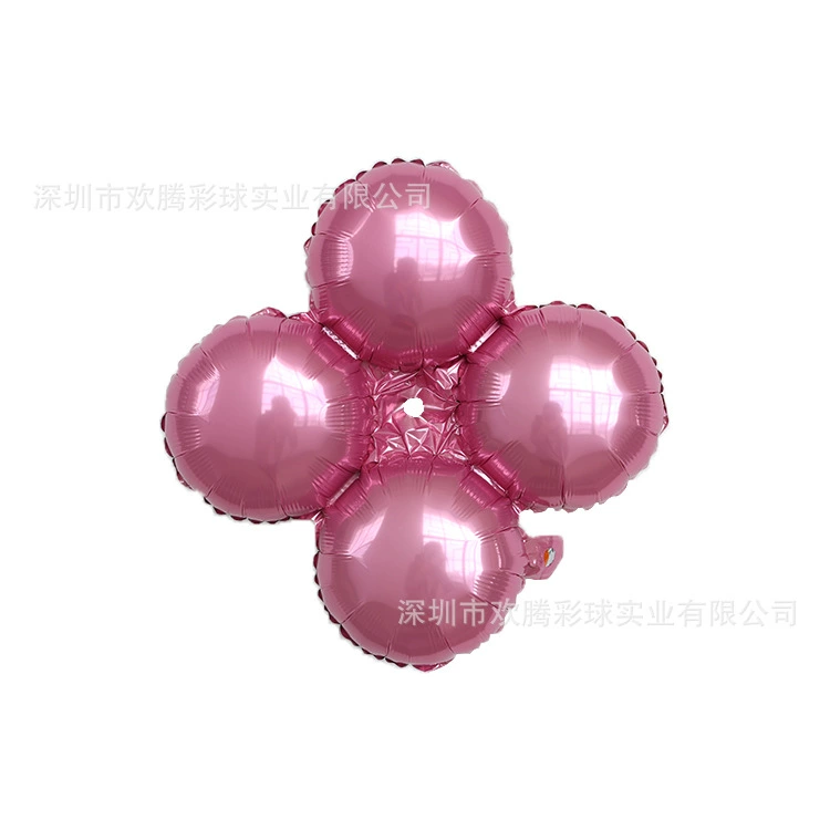 Round balloon, decorations, layout