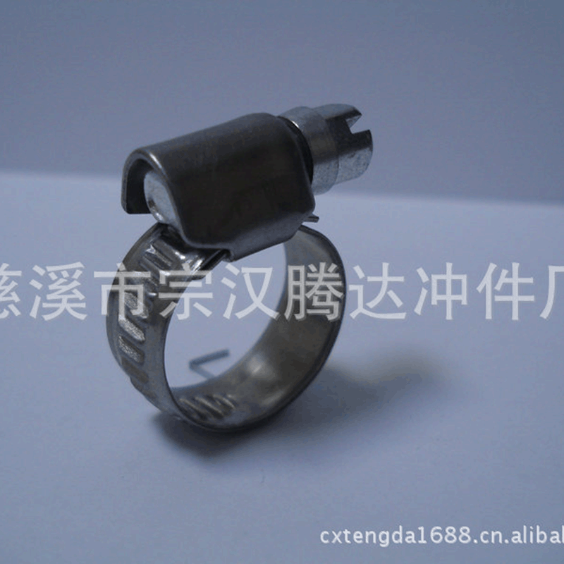 现货德式半钢喉箍 燃气管连接钢丝卡箍 胶管固定金属卡箍