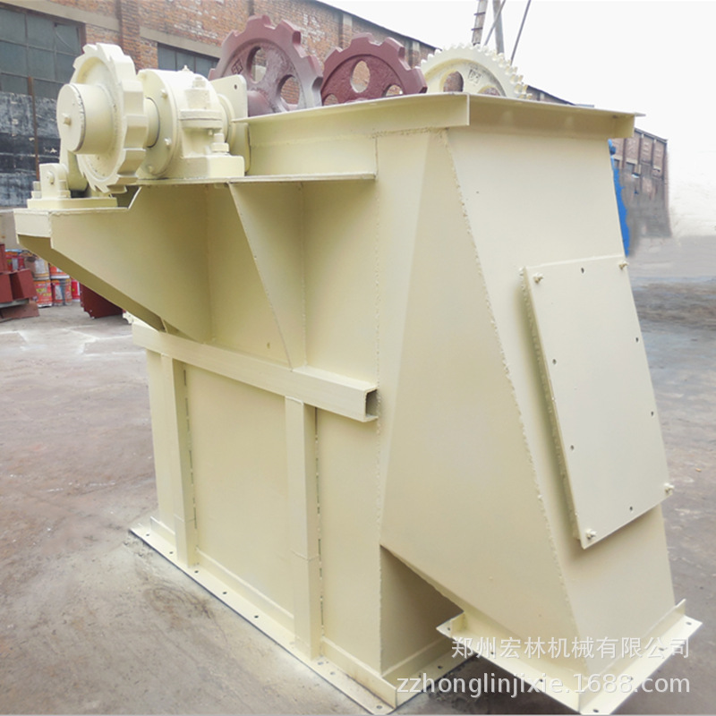 碎矿石板连斗式提升机  石英砂板链斗式提升机  灰钙粉斗式提升机