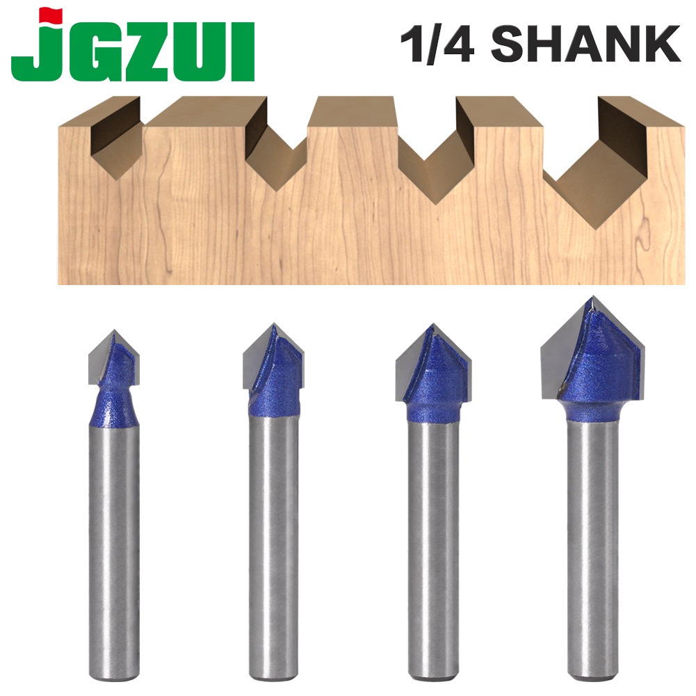 专业级90度V型刀木工铣刀修边机刀头铝塑板开槽集成墙面折边刀