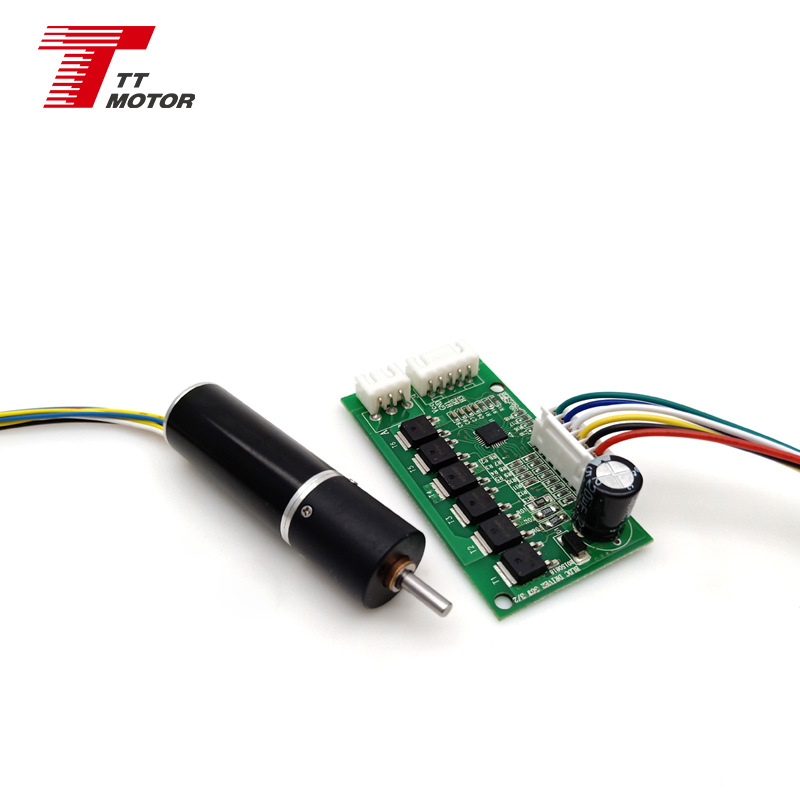 16mm无刷空心杯电机 带驱动控制 1636空心杯无刷行星减速电机