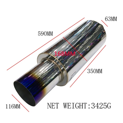 Exhaust Universal Muffler – Exhaust pipe