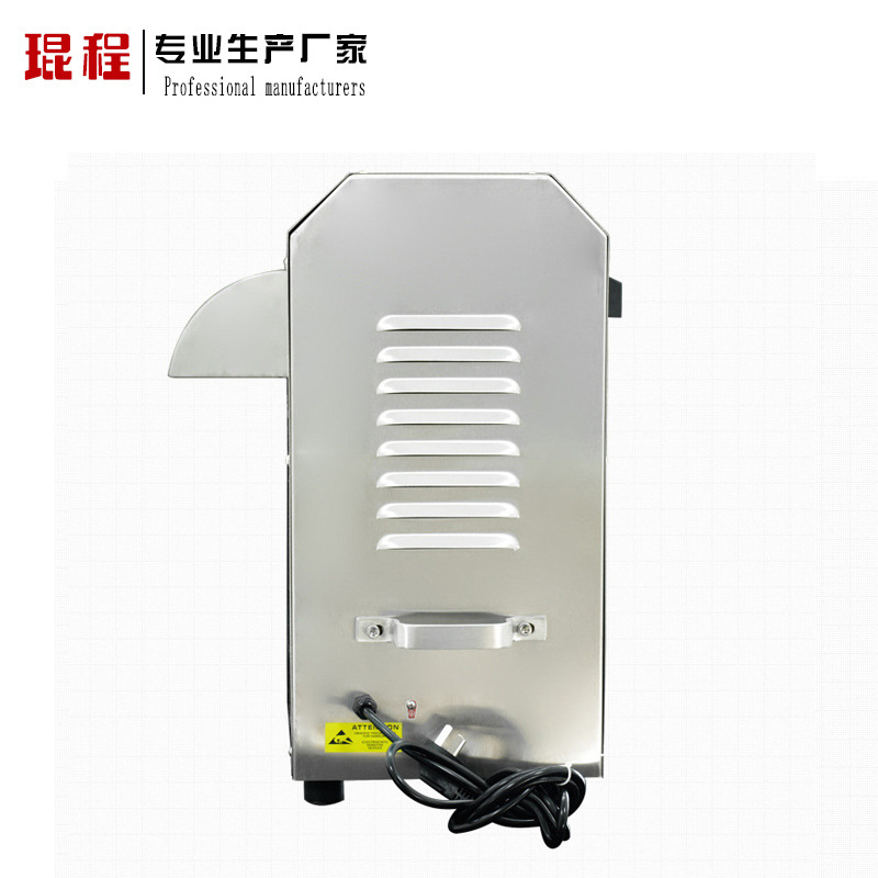 全自动甘蔗削皮机大型商用甘蔗榨汁机不锈钢电动四辊鲜榨甘蔗机