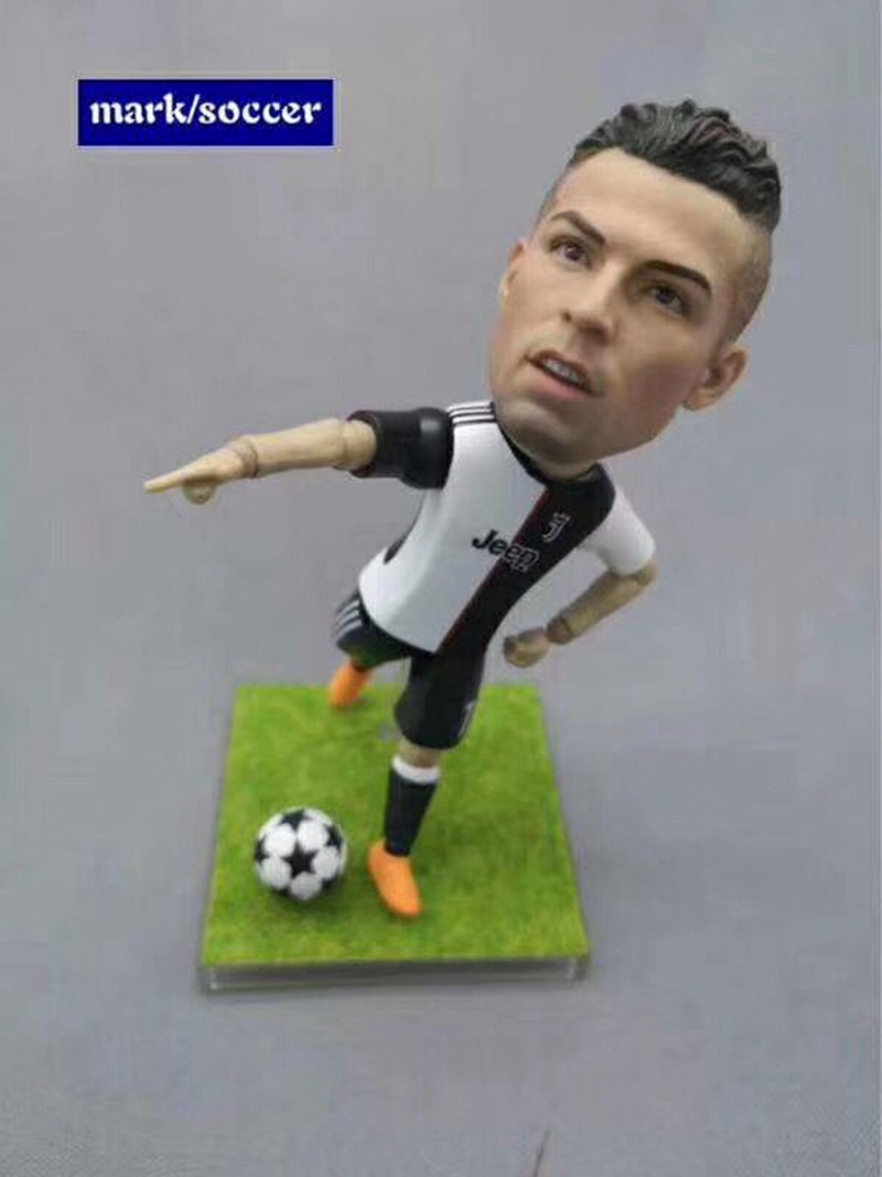 Murini Owengerald Figure Football Star Souvenir Peripheral Ronaldo Messi Salad He Doll Ornament