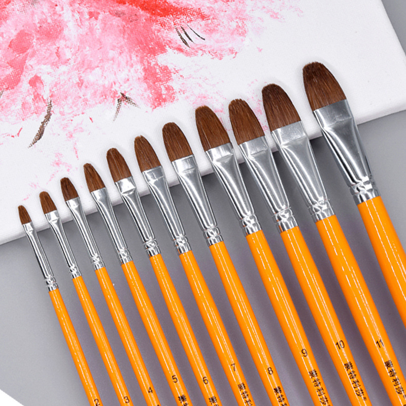 Montrissa 826 Wolf's Water Chalk Acrylic Oil Brush Single Number Double Number Gouache Brush Single Brush Montrissa 826 Wolf's Water Chalk Acrylic Oil Brush Single Number Double Number Gouache Brush Single Brush