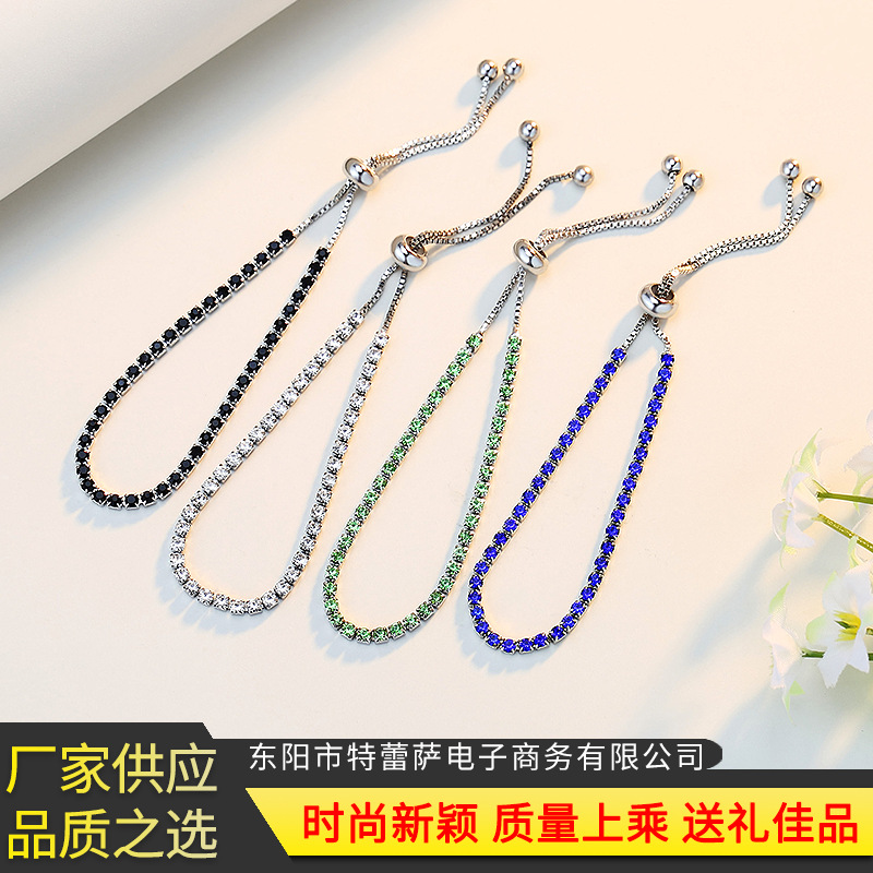 Men's bracelet with zircon
